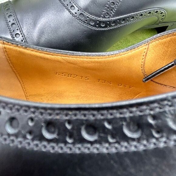 Men’s Gucci cap toe lace up oxfords size 13.5 made in Italy. - Picture 7 of 10